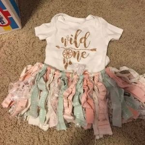 Wild One Birthday Onesie